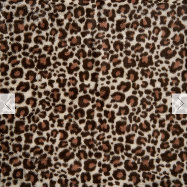 Leopard Print Rabbit Faux Fur Throw - Image 4